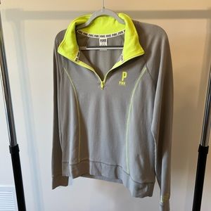 PINK Quarter-Zip Sweatshirt